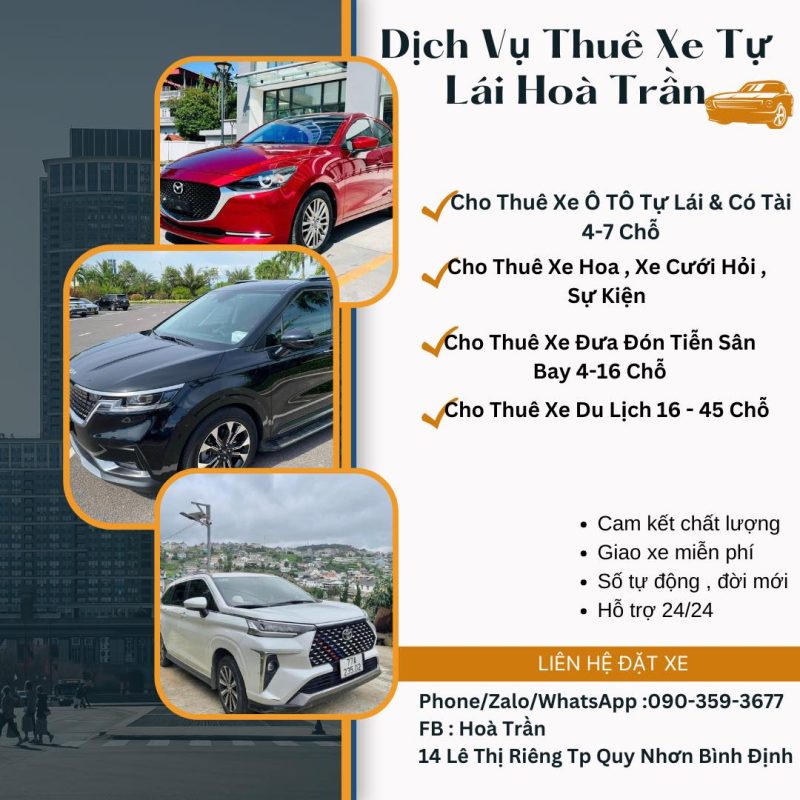 Thuê Xe Hoà Trần